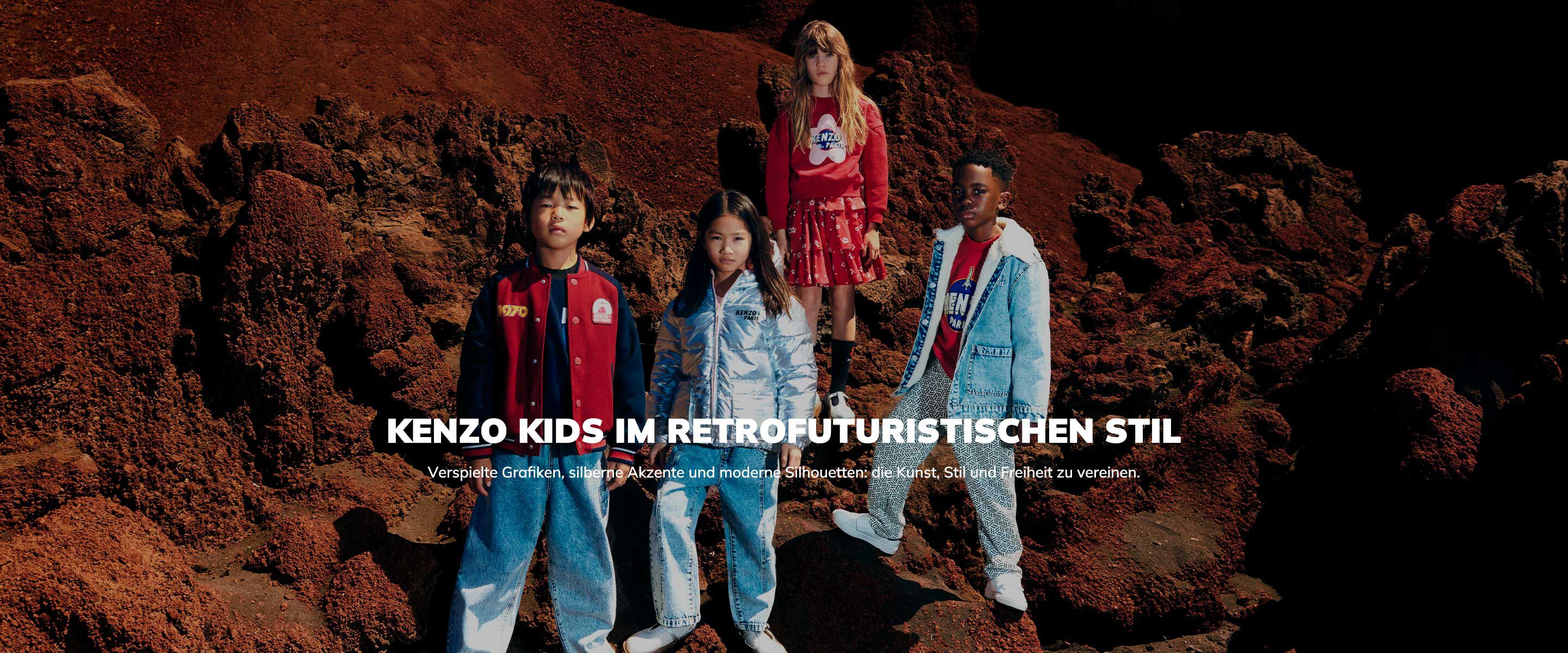 Die Kinderkleidung und Accessoires der Marke KENZO KIDS bei Kids around