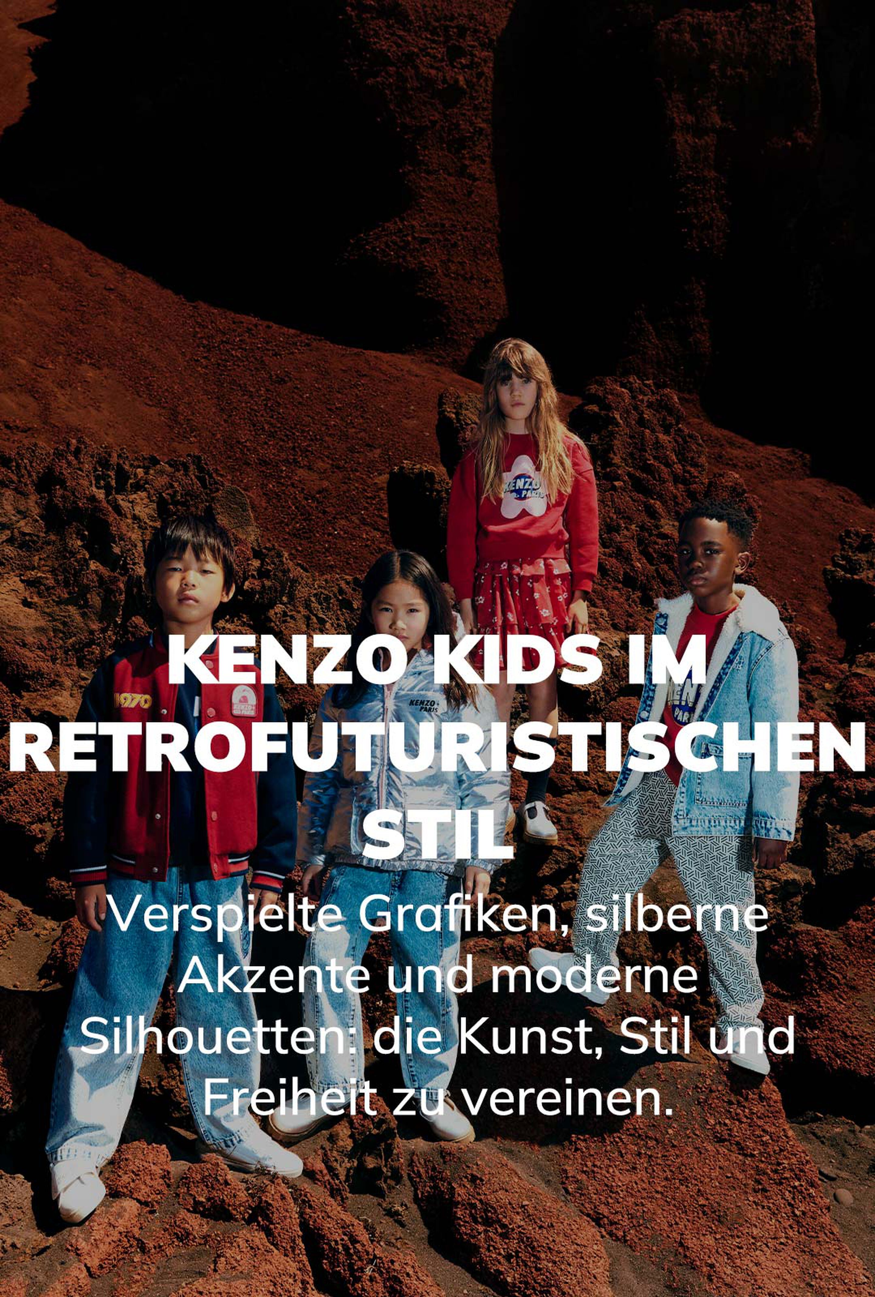 Die Kinderkleidung und Accessoires der Marke KENZO KIDS bei Kids around