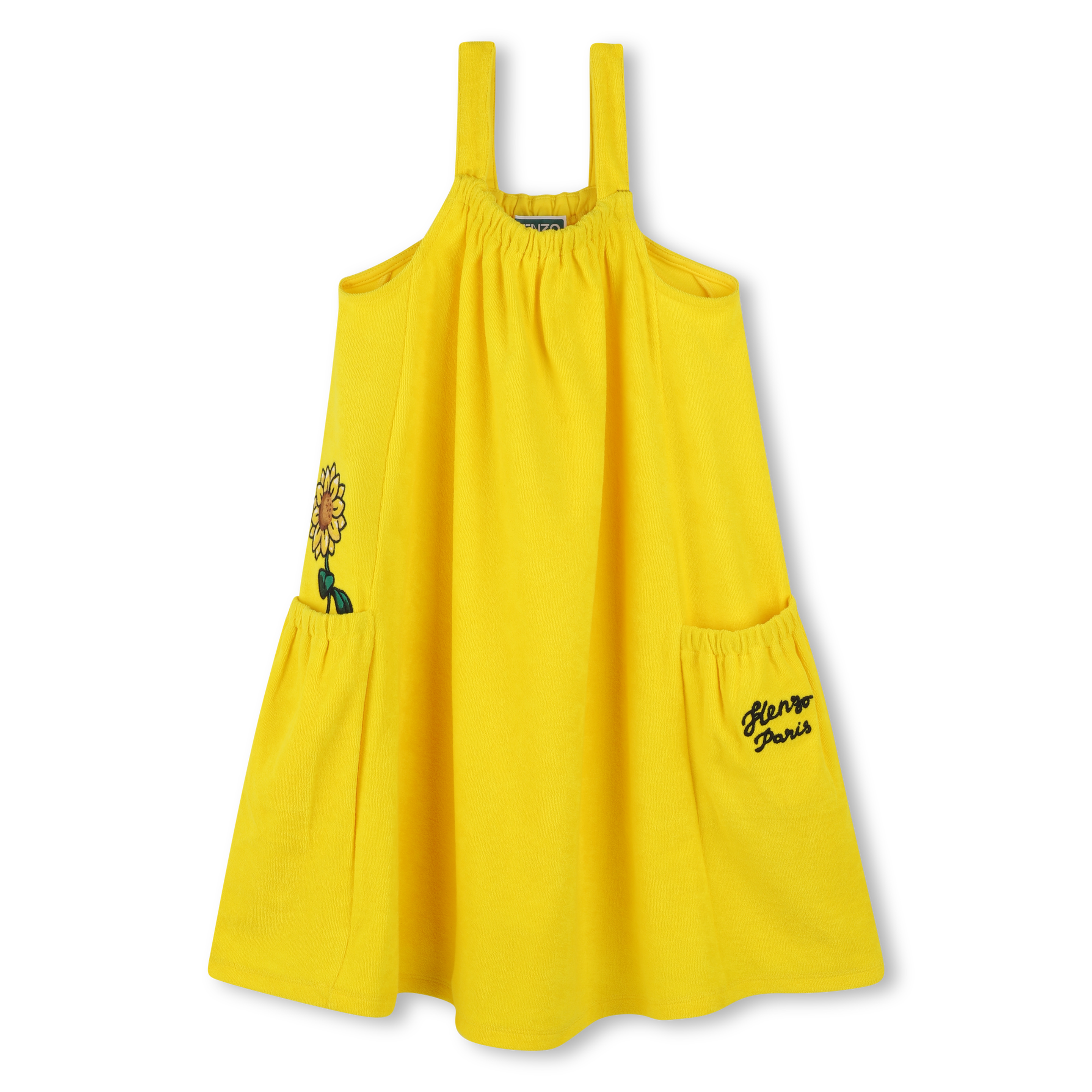 Kenzo Mädchenlook: farbenfrohes Trendkleid, Premium- und Luxusmode für Kinder bei Kidsaround