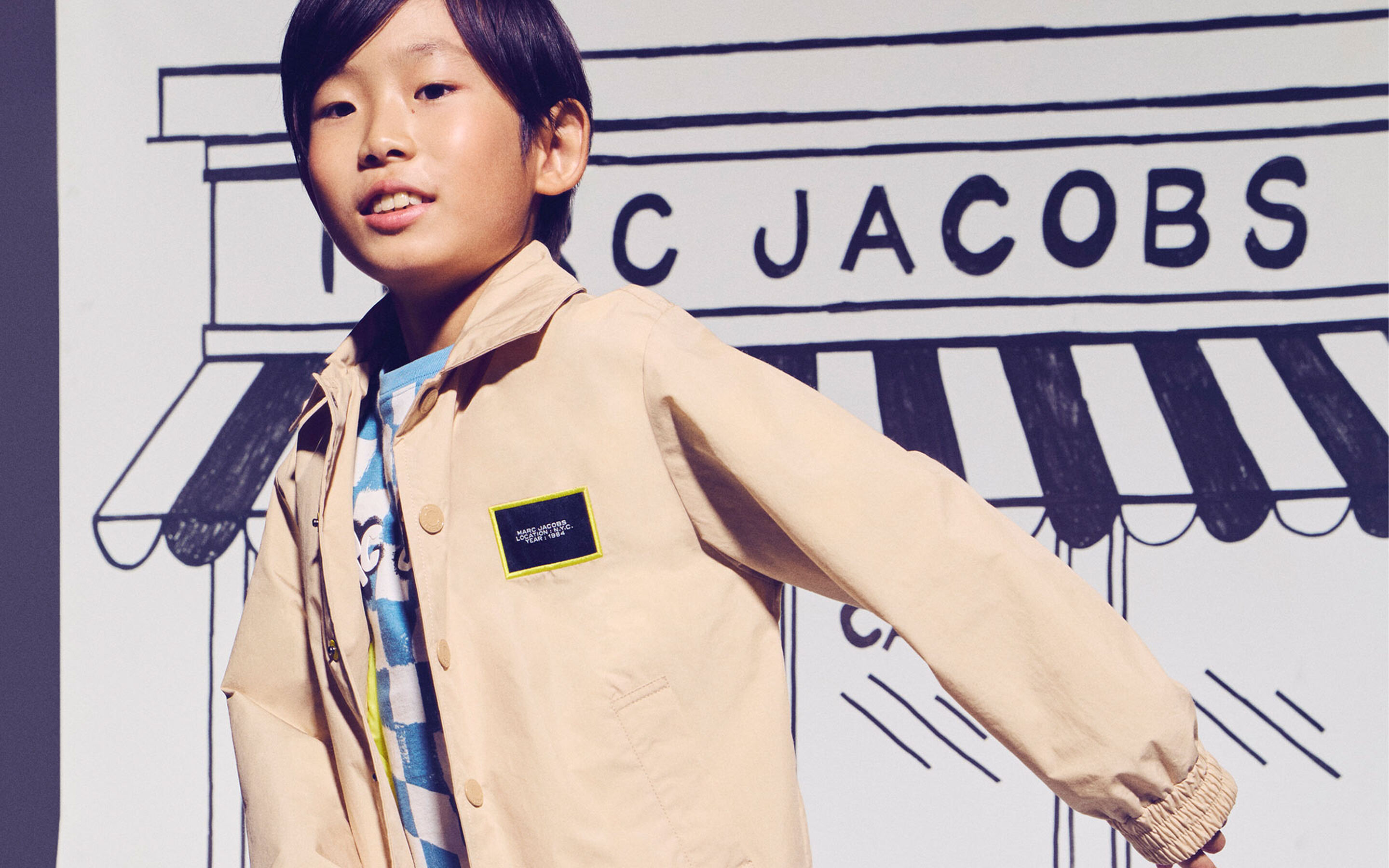 Kinderbekleidung und Accessoires von MARC JACOBS