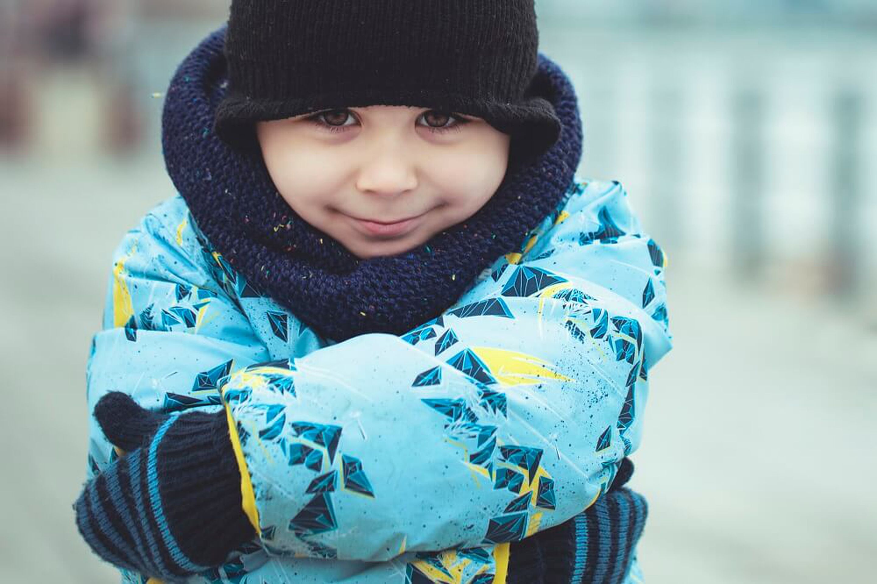 Kids’ fashion – elegant wool coat for winter style