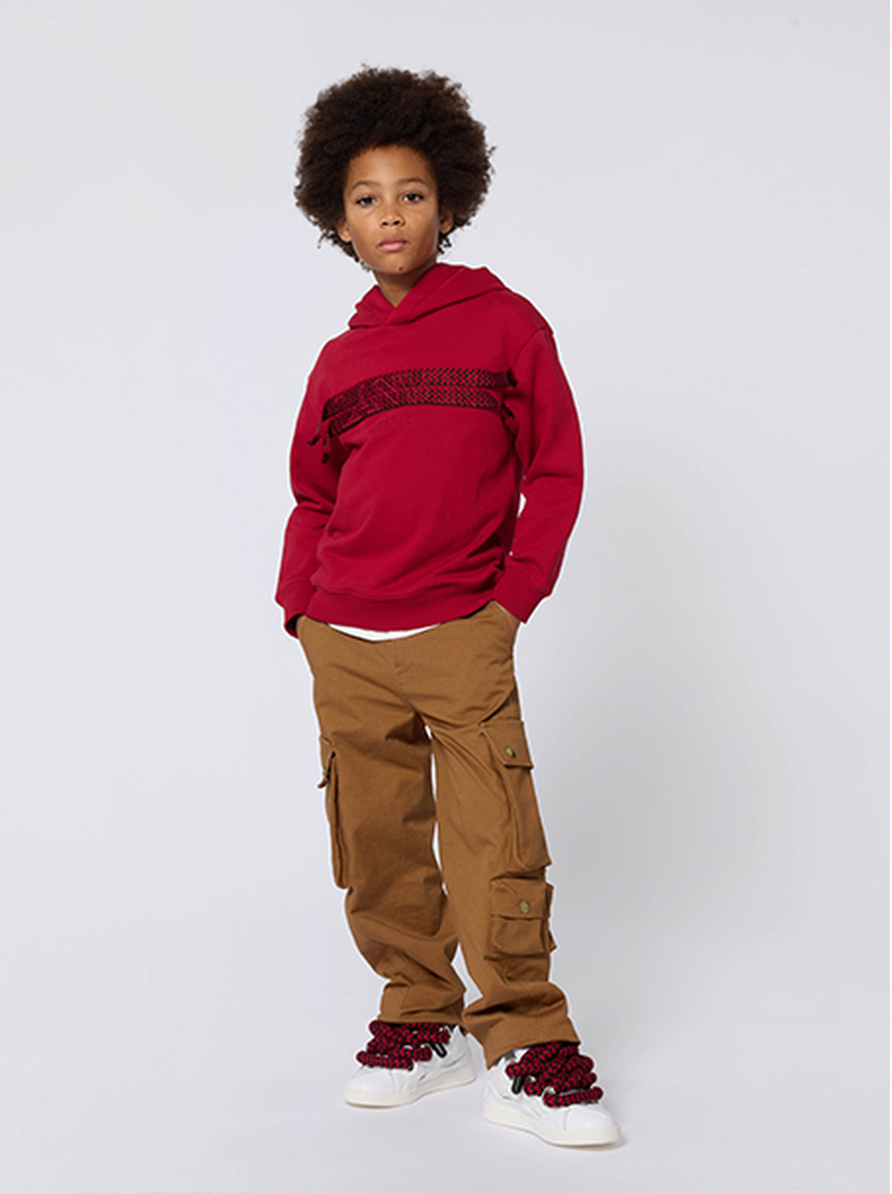 Winter 2025 kidswear inspiration with refined deep blues and warm seasonal tones