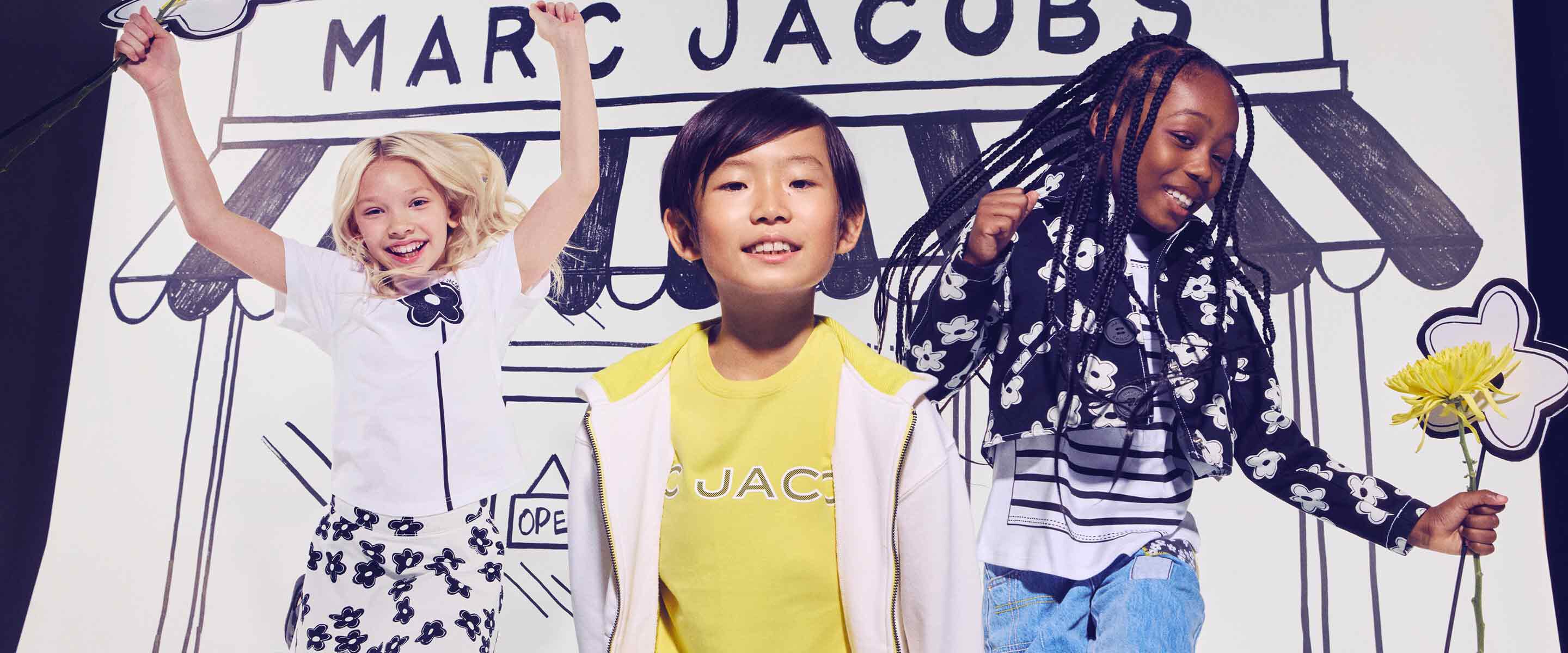 Kinderbekleidung und Accessoires von MARC JACOBS