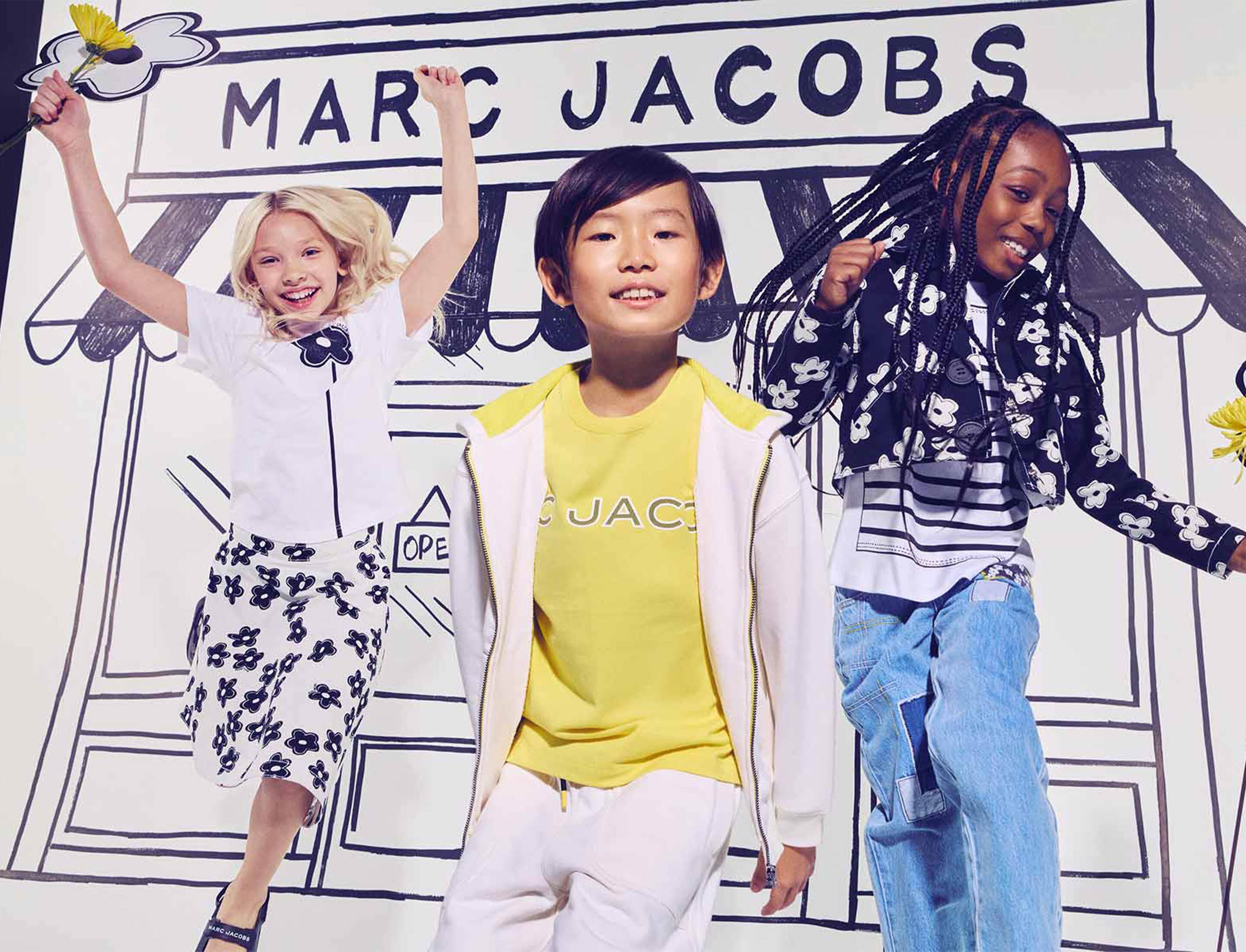 Marc Jacobs brand on kids around