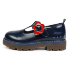 Leder-Ballerinas mit Schnalle KENZO KIDS 
                    GIRL