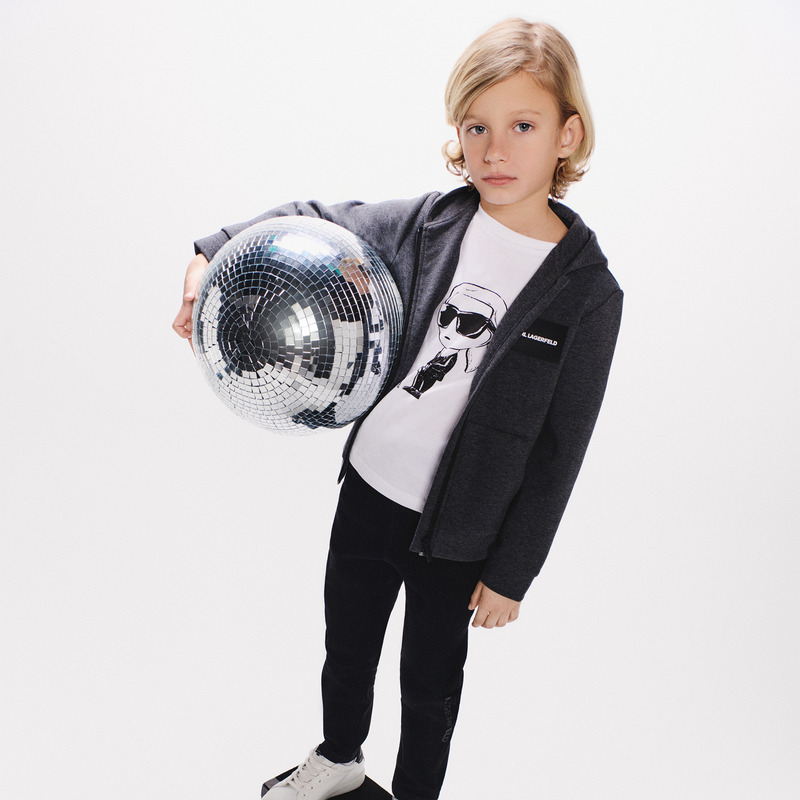 Kapuzenpullover KARL LAGERFELD KIDS 
                        BOY