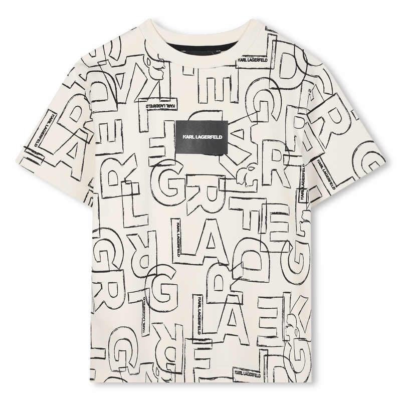 Kurzärmeliges T-Shirt KARL LAGERFELD KIDS 
                        BOY