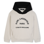 Kapuzensweatshirt KARL LAGERFELD KIDS 
                    BOY