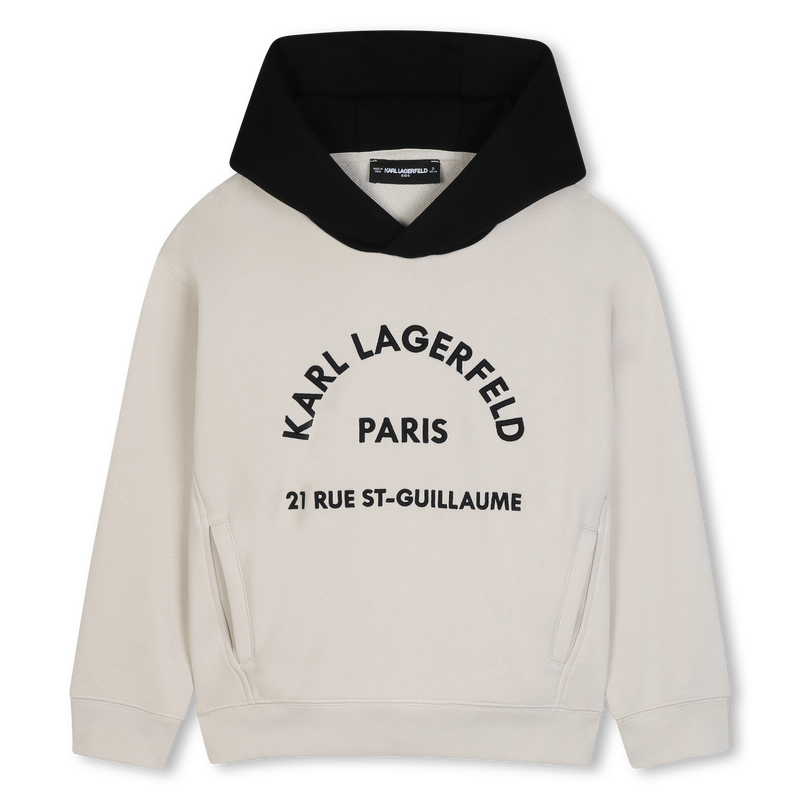 Kapuzensweatshirt KARL LAGERFELD KIDS 
                        BOY