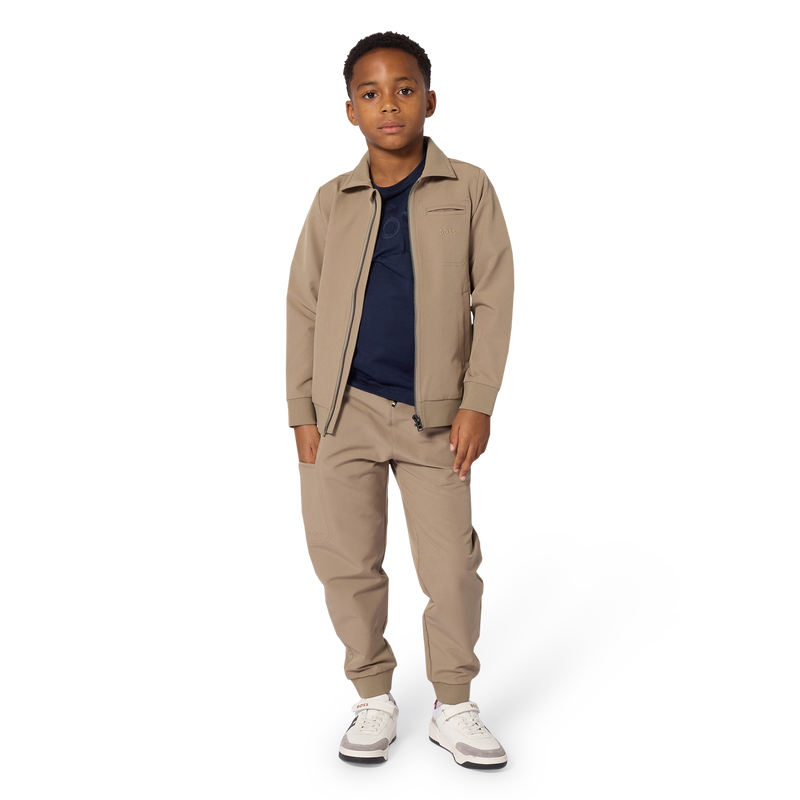 Cardigan aus synthetischem Material BOSS 
                        BOY