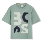 Kurz&auml;rmeliges t-shirt, GR&Uuml;NE BUCHT, hi-res