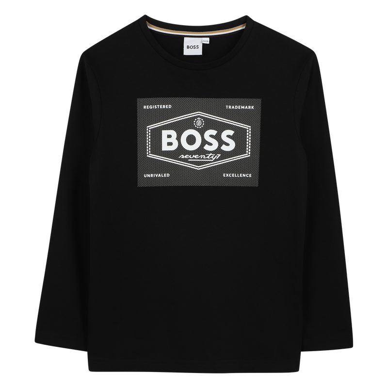 Langarm-T-Shirt BOSS 
                        BOY