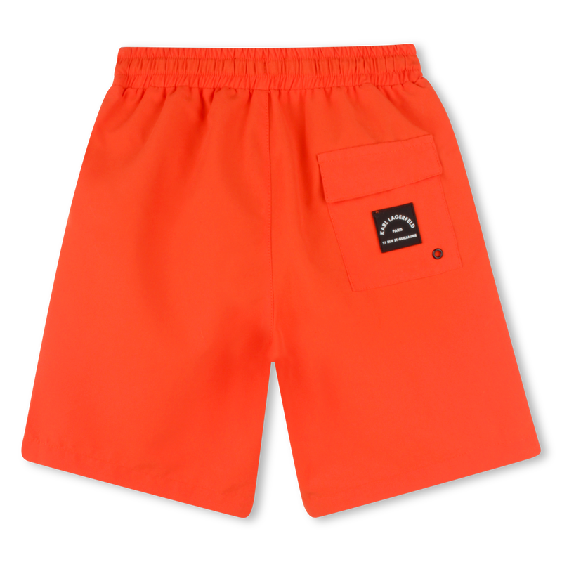 Badeshorts mit Taschen KARL LAGERFELD KIDS 
                        BOY