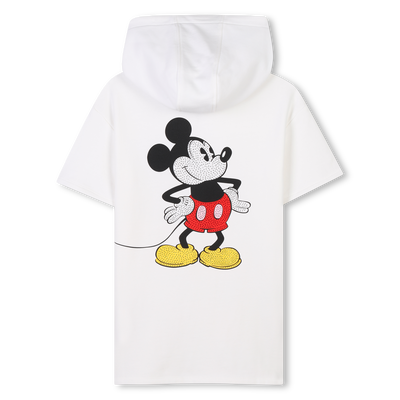 Baumwoll-Kleid mit Kapuze MARC JACOBS GIRL