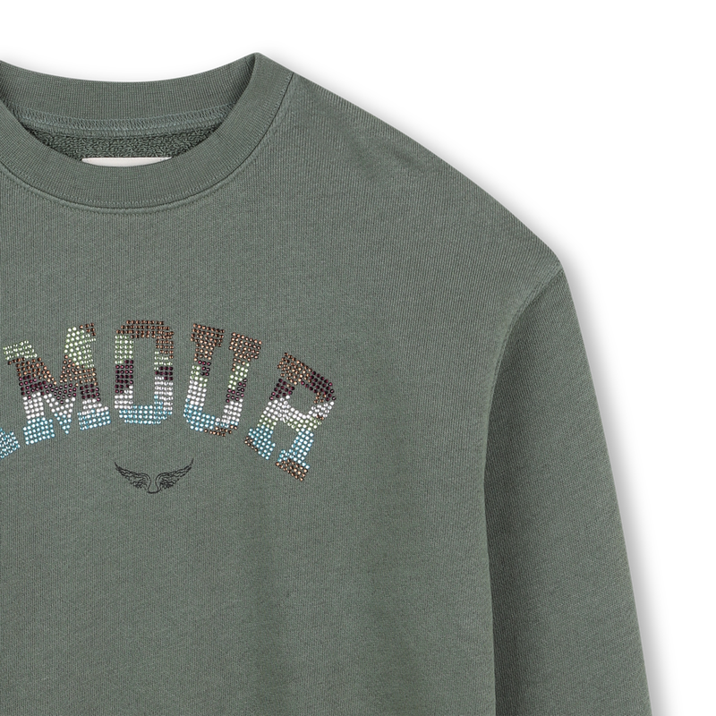 Meliertes Sweatshirt ZADIG & VOLTAIRE 
                        GIRL