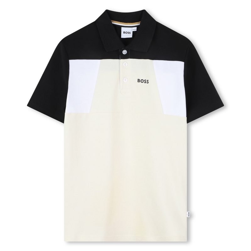 Poloshirt mit Farbblockmuster BOSS 
                        BOY