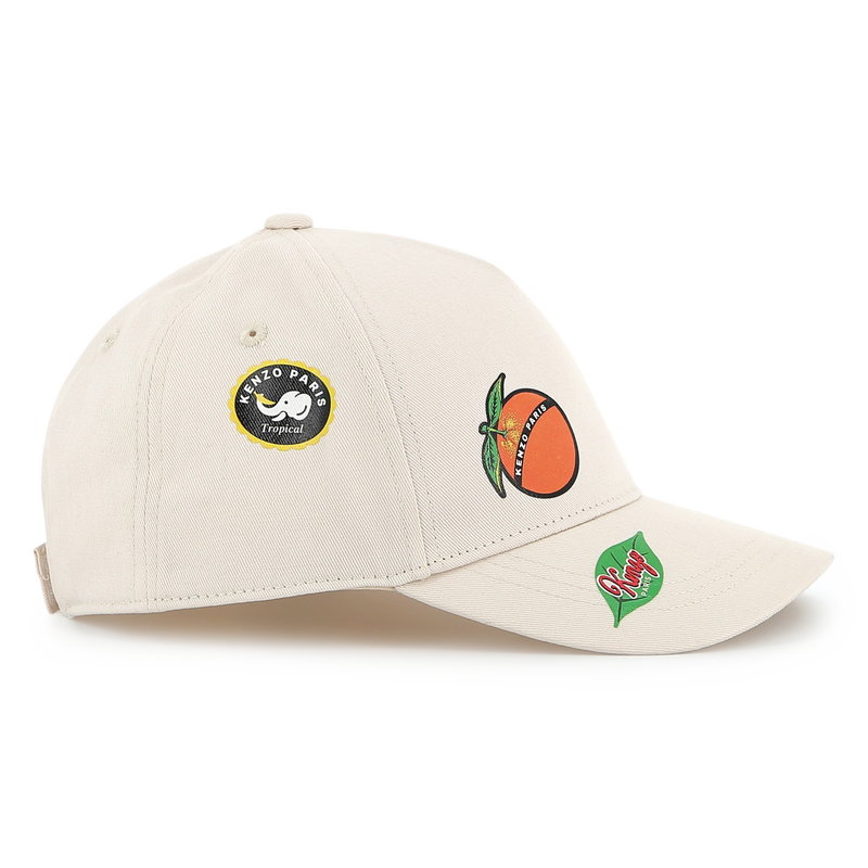 Baumwoll-Cap mit Print KENZO KIDS 
                        UNISEX