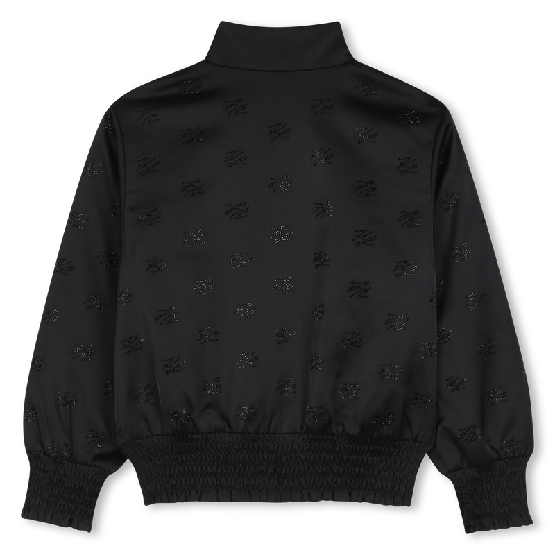 Satin-Cardigan KARL LAGERFELD KIDS 
                        GIRL