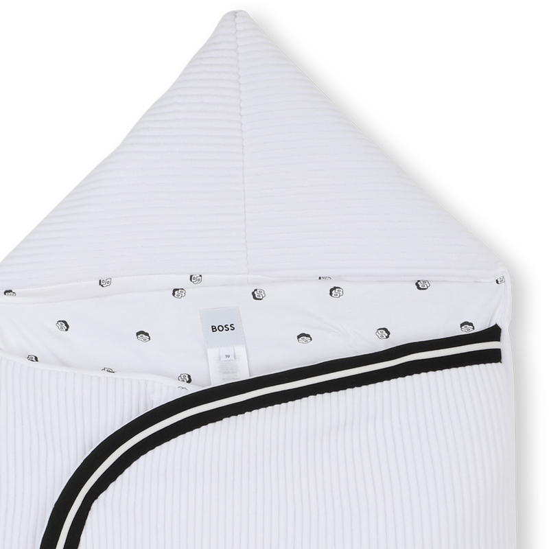 Gestreifte Wimpelkette aus Samt BOSS 
                        UNISEX