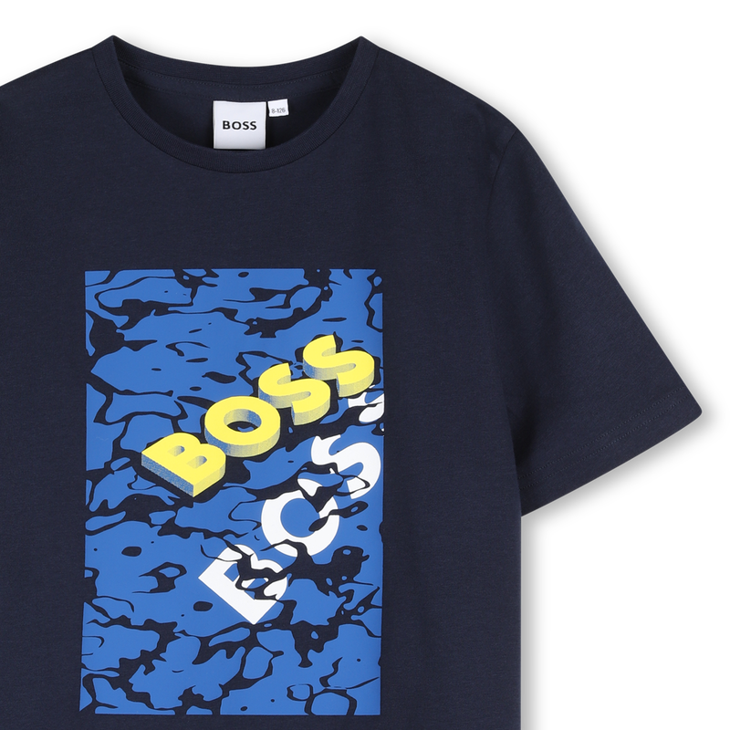 KURZ&Auml;RMELIGES T-SHIRT BOSS 
                        BOY