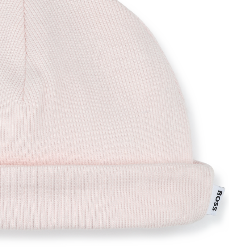 Ripp-M&uuml;tzchen mit Umschlag BOSS 
                        GIRL