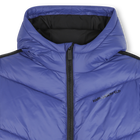 Daunenjacke aus Polyamid mit Kapuze KARL LAGERFELD KIDS 
                    BOY