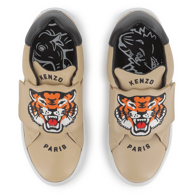 Sneaker aus Rindsleder KENZO KIDS 
                        UNISEX