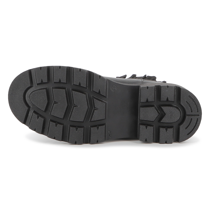 Chelsea-Stiefel aus Rindsleder KARL LAGERFELD KIDS 
                        GIRL