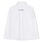 Lang&auml;rmeliges hemd KARL LAGERFELD KIDS 
                    BOY