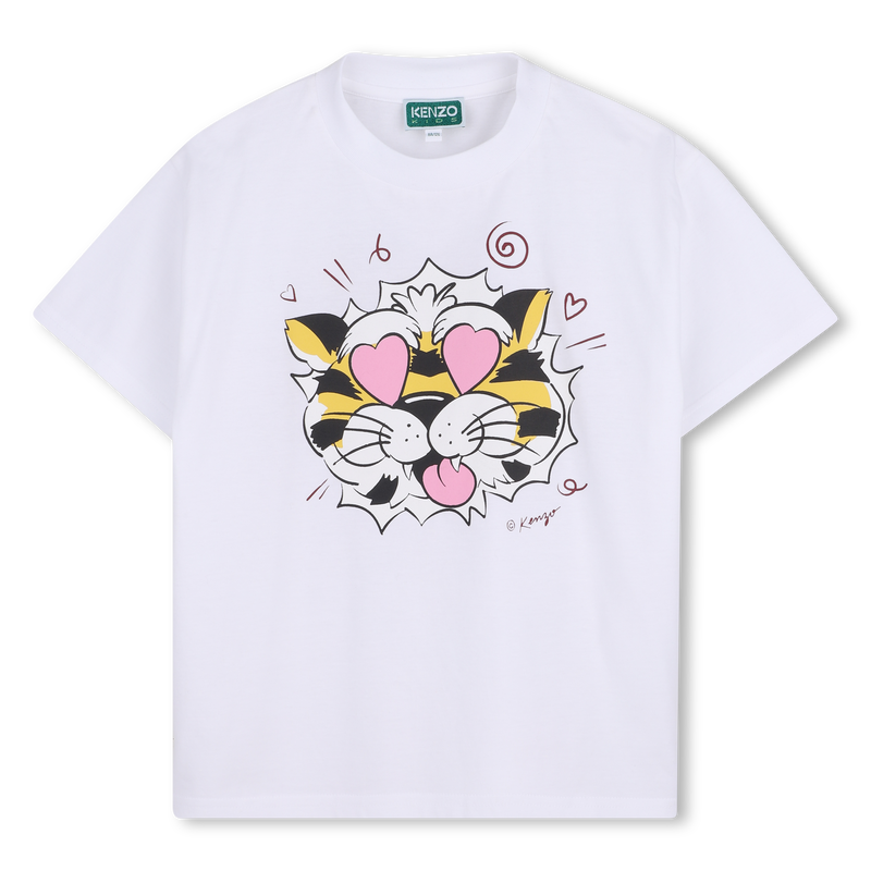T-Shirt mit kurzen &Auml;rmeln KENZO KIDS 
                        UNISEX