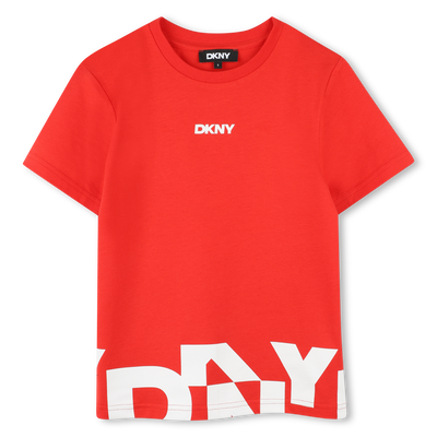 Weites Baumwoll-T-Shirt DKNY BOY
