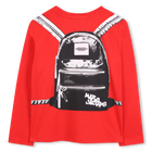 T-Shirt aus Baumwolljersey MARC JACOBS 
                    BOY