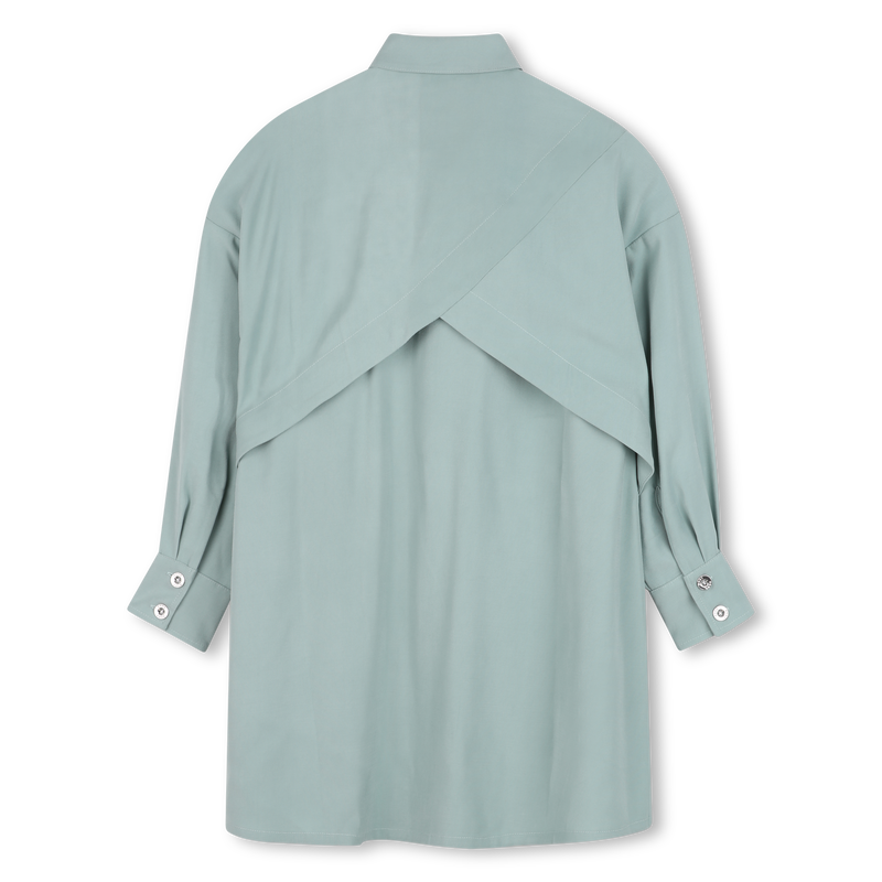 Kleid aus Twill DKNY 
                        GIRL