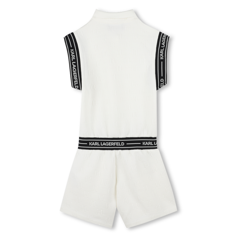 Kurzer Playsuit KARL LAGERFELD KIDS 
                        GIRL