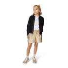 Goldene Shorts aus Kunstleder BOSS 
                    GIRL