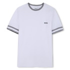 Kurz&auml;rmeliges t-shirt, WEISS, hi-res