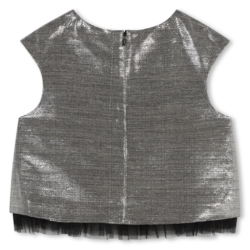 Top mit Rei&szlig;verschluss KARL LAGERFELD KIDS 
                        GIRL