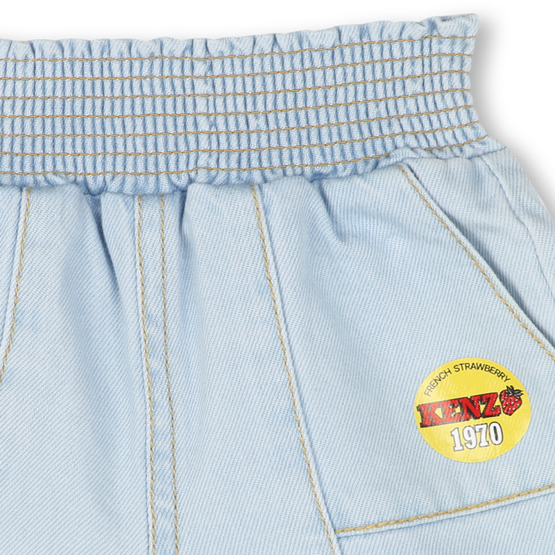 Jeans-Short mit Taschen KENZO KIDS 
                        GIRL