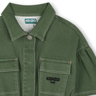 Safari-Kleid aus Baumwolle KENZO KIDS 
                    GIRL