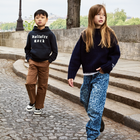 Fleece-Kapuzenpullover ZADIG VOLTAIRE 
                    BOY