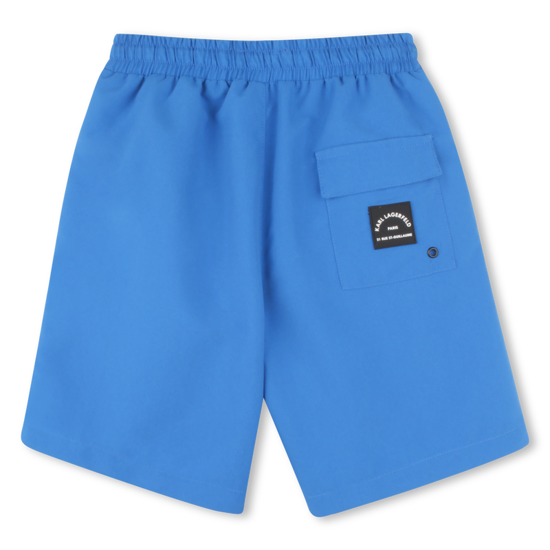 Badeshorts mit Taschen KARL LAGERFELD KIDS 
                        BOY