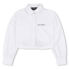 Lang&auml;rmeliges hemd KARL LAGERFELD KIDS 
                    GIRL