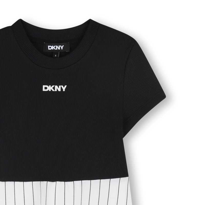 Festkleid aus Materialmix DKNY 
                        GIRL