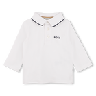 Langarm-Polo, WEISS, hi-res