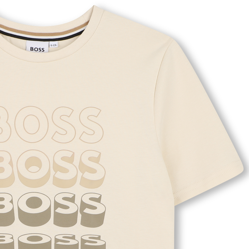 KURZ&Auml;RMELIGES T-SHIRT BOSS 
                        BOY
