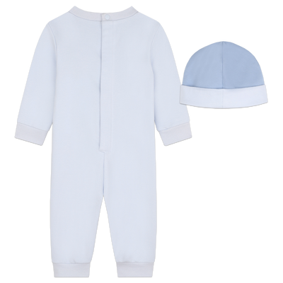 Baumwoll-Strampler &amp; M&uuml;tzchen KENZO KIDS BOY