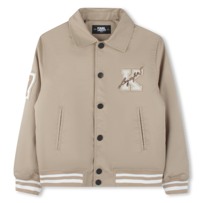 Gef&uuml;tterte Twilljacke KARL LAGERFELD KIDS BOY