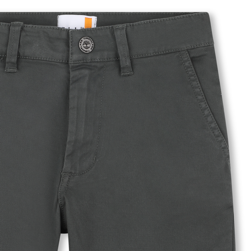 Verstellbare Bermudas aus Twill TIMBERLAND 
                        BOY