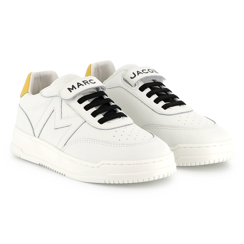 Leder-Sneaker mit Klett MARC JACOBS 
                        BOY