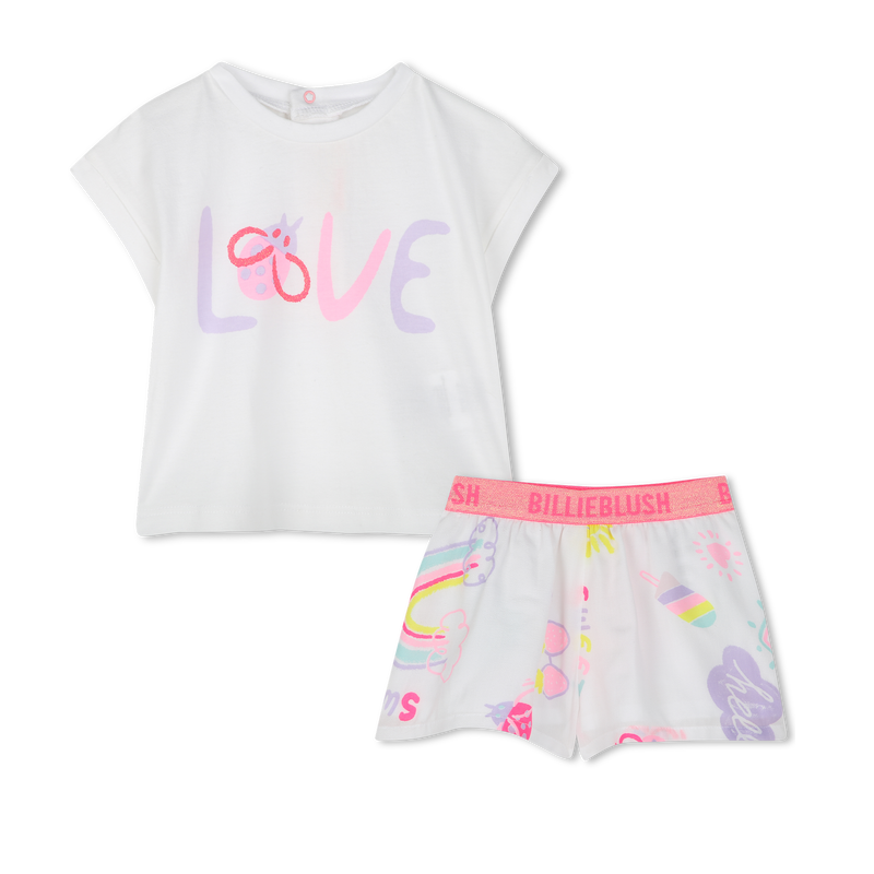 Set mit T-Shirt und Shorts BILLIEBLUSH 
                        GIRL